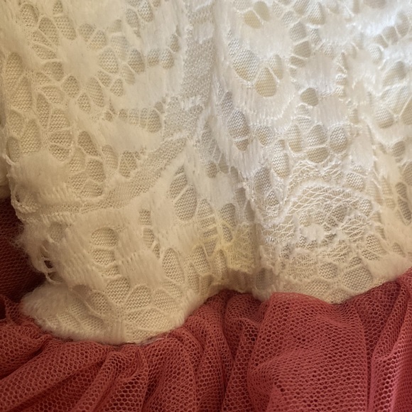 Perfect dress for wedding! Tulle ruffled dress with lace - Picture 5 of 5